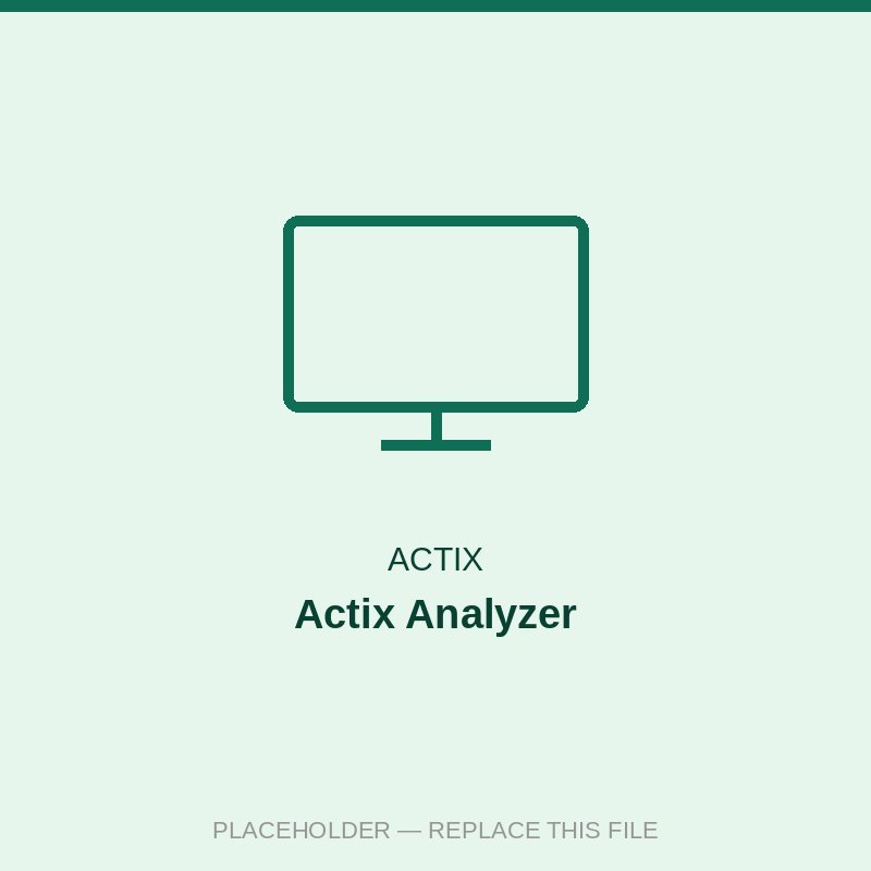 Actix Analyzer